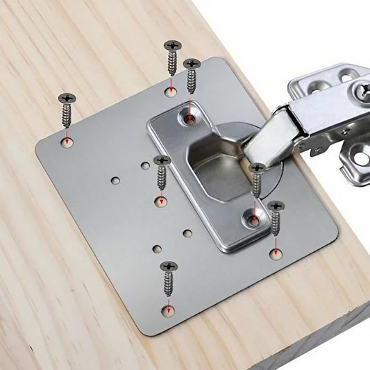 Edelstahl-Reparaturset für Möbelscharniere (2–20 Stück)