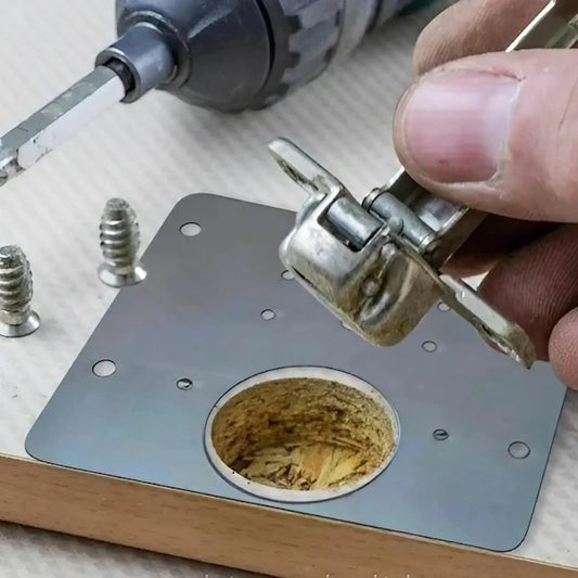 Edelstahl-Reparaturset für Möbelscharniere (2–20 Stück)