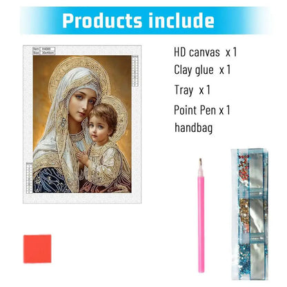 5D Diamentowy Malunek Madonny