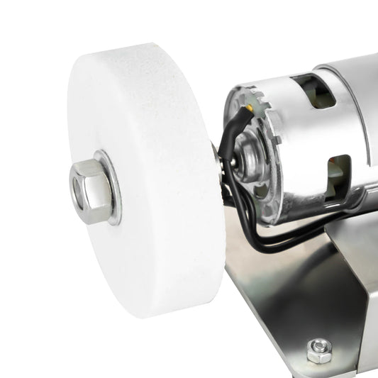 Mini Bandschleifer – Elektrischer Tisch-Schleifer mit 304 Edelstahl-Arbeitsfläche