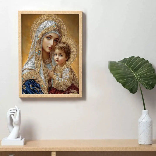 5D Diamantmalerei Madonna