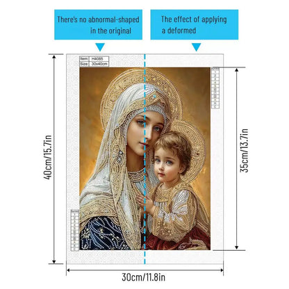 5D Diamentowy Malunek Madonny