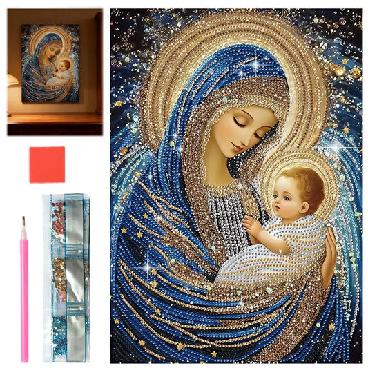 5D Diamantmalerei Madonna