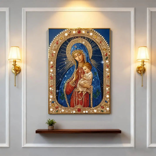 5D Diamantmalerei Madonna