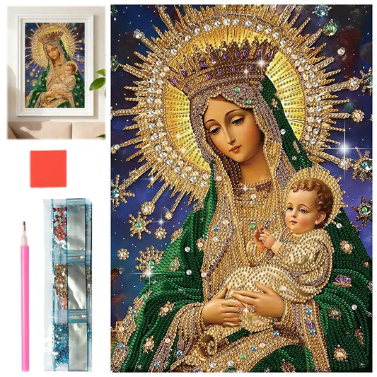 5D Diamantmalerei Madonna