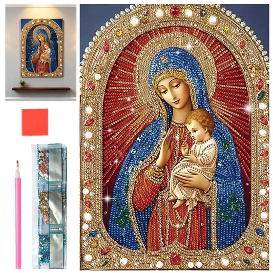 5D Diamantmalerei Madonna