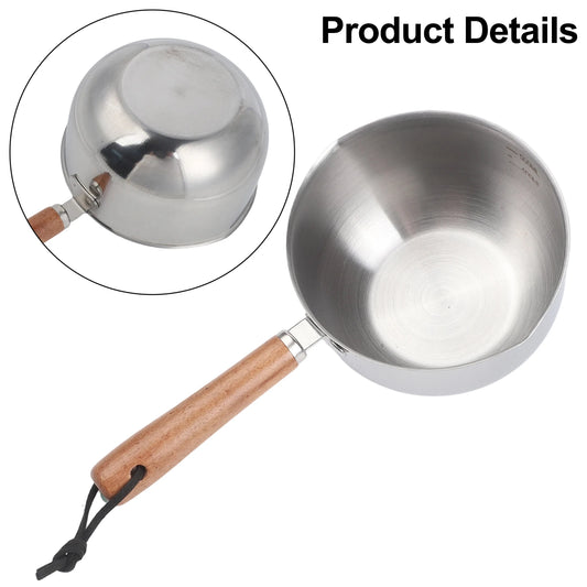 Edelstahl-Schmelztopf für Butter & Saucen (150 / 300 / 500 ml)