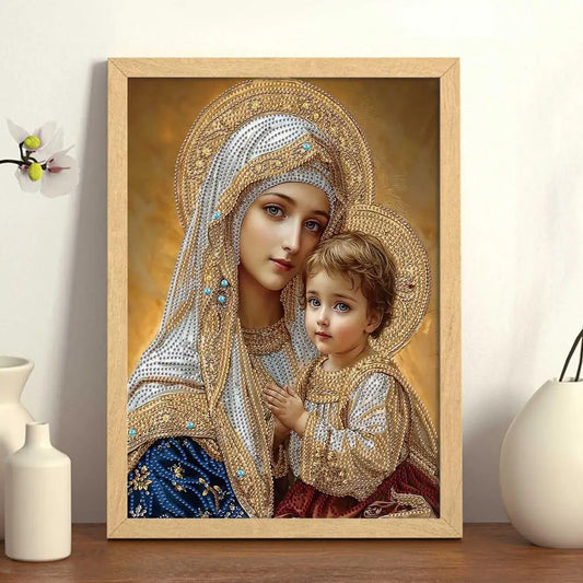 5D Diamantmalerei Madonna