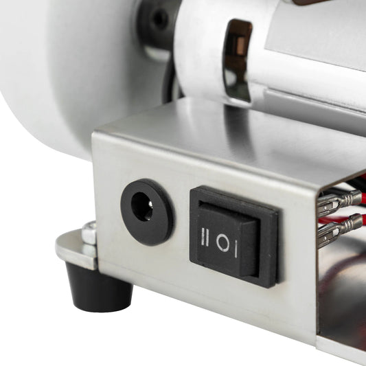 Mini Bandschleifer – Elektrischer Tisch-Schleifer mit 304 Edelstahl-Arbeitsfläche