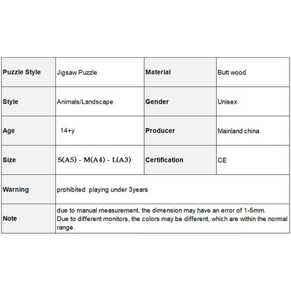 Drewniana układanka kosmiczna