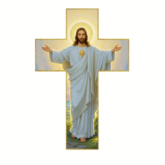 Holzkreuz 30 cm – flach (2D)